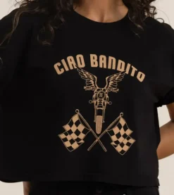 Ciao Bandito Cropped Boxy Premium Tee