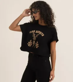 Ciao Bandito Cropped Boxy Premium Tee