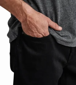 HWY 128 Straight Fit Broken Twill Jeans