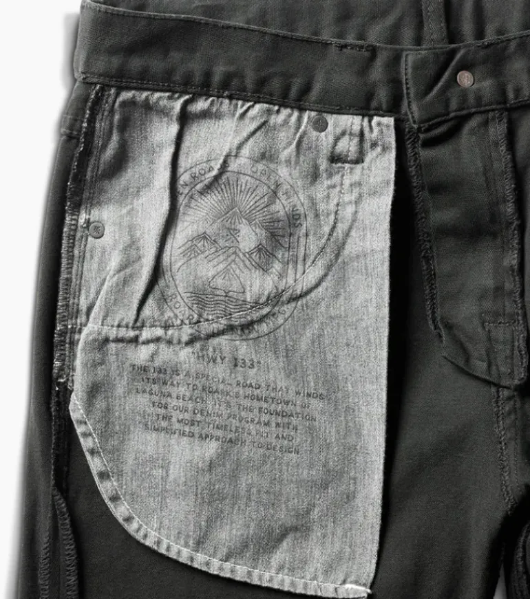 HWY 128 Straight Fit Broken Twill Jeans