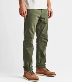 HWY 128 Straight Fit Broken Twill Jeans