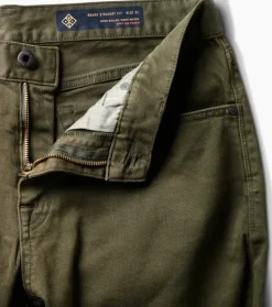 HWY 128 Straight Fit Broken Twill Jeans