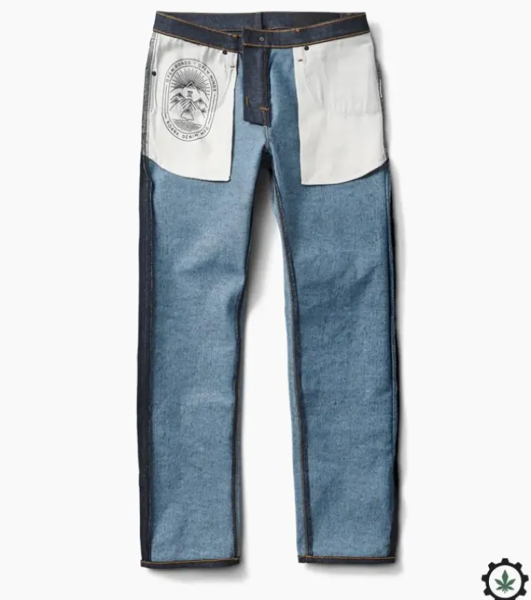 HWY 128 Straight Fit Raw Hemp Worx™ Denim
