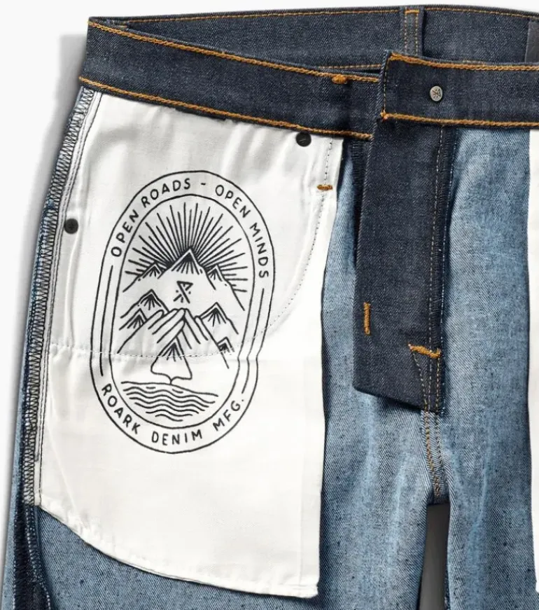 HWY 128 Straight Fit Raw Hemp Worx™ Denim