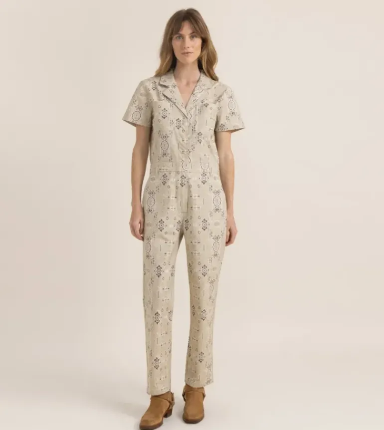 Layover Short Sleeve Jumpsuit