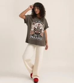 Road To Paradise Oversized Premium Tee