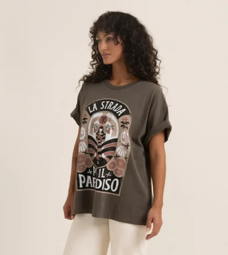 Road To Paradise Oversized Premium Tee
