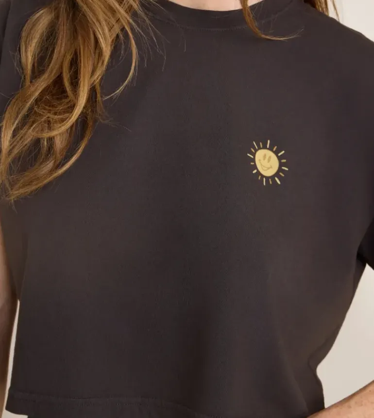 Seek Cropped Boxy Premium Tee